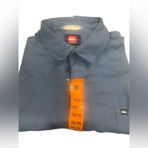 Quiksilver Men's Dark Blue Casual Shirt